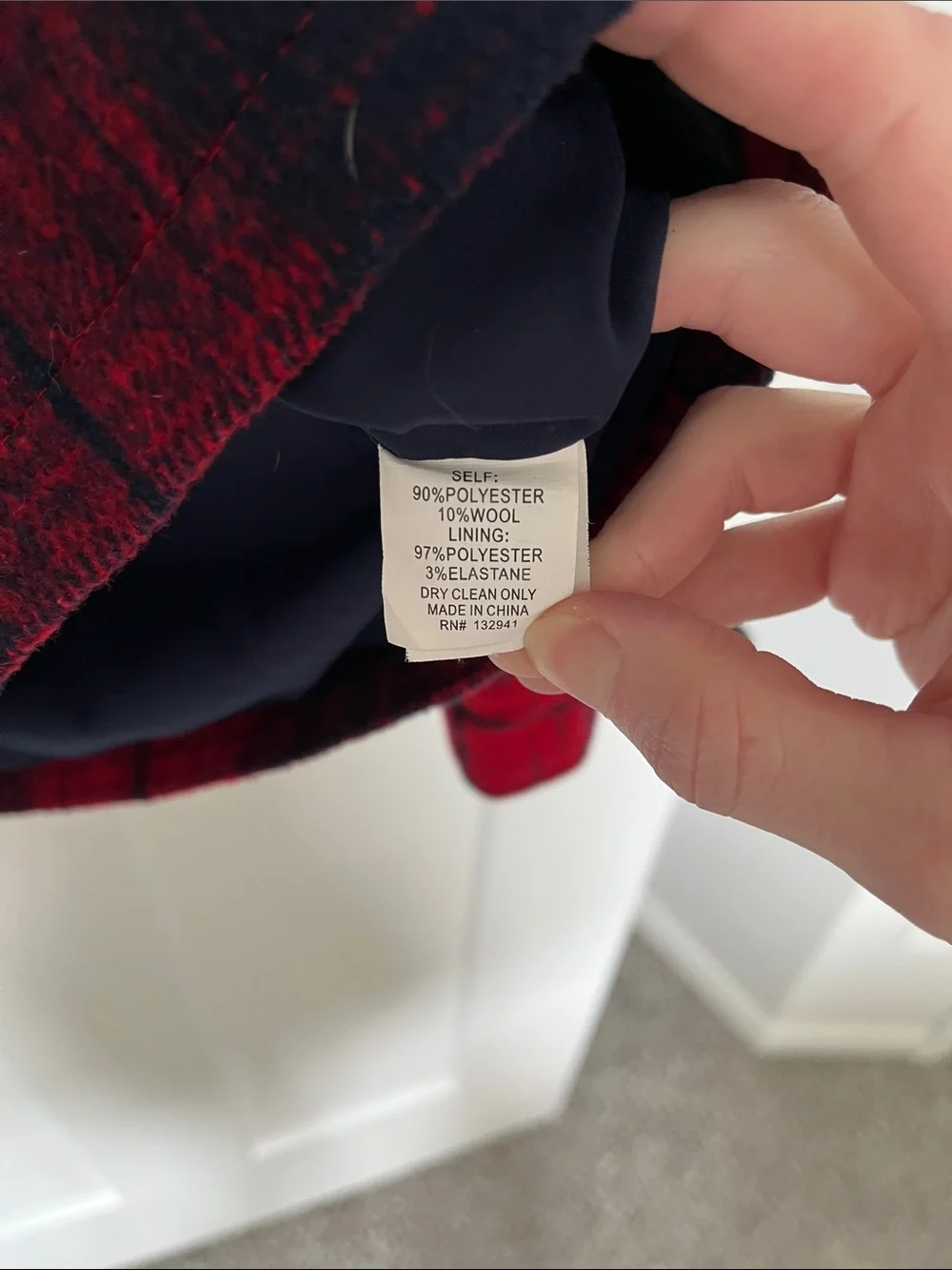 Amanda Uprichard Plaid Jacket